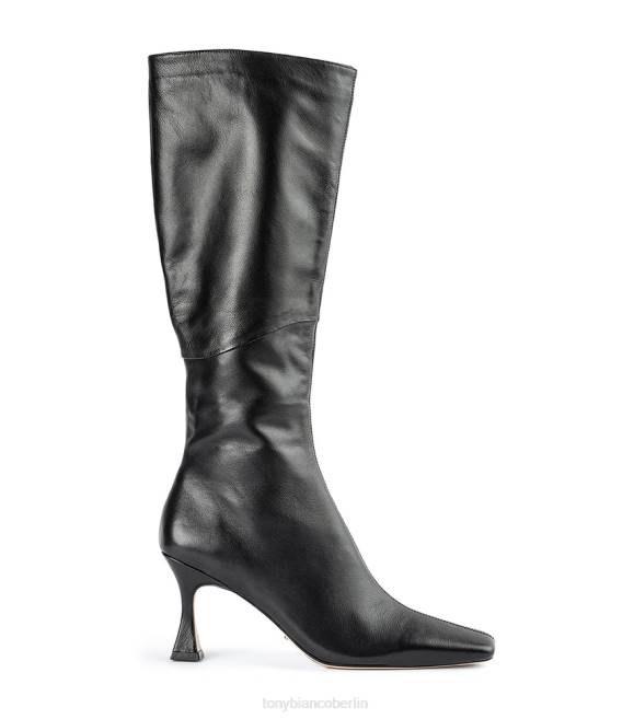 kniehohe Stiefel| de Tony Bianco Frauen Fantasy-Kalbsstiefel schwarzes Venedig 4624410